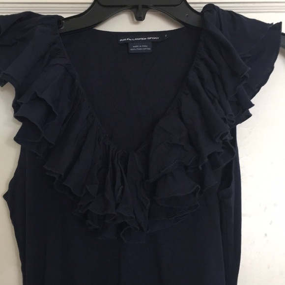 RL Navy Blue Top - Picture 2 of 5